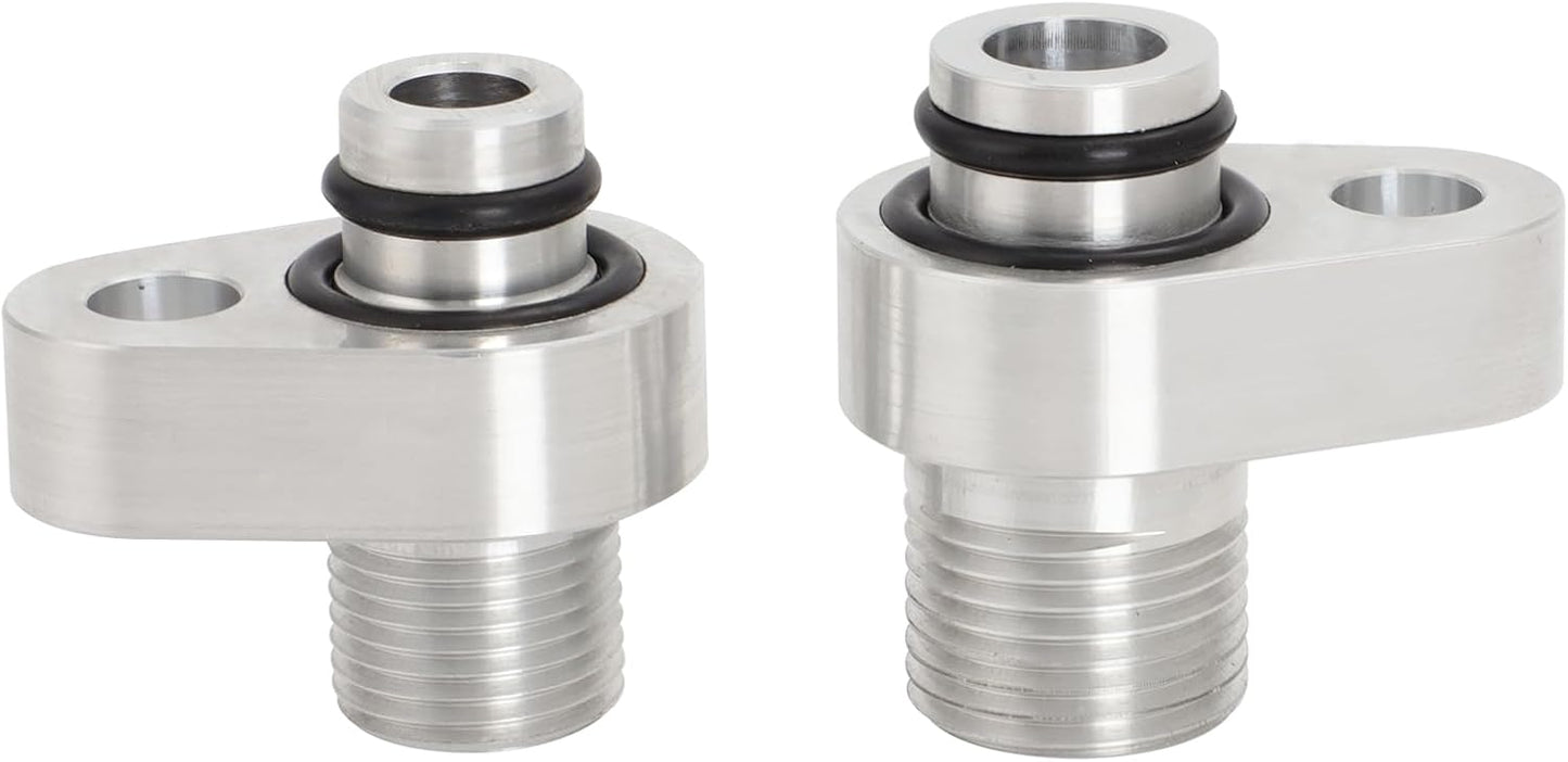 A/C Compressor Fittings for 2011-17 Coyote Compressor AN Style