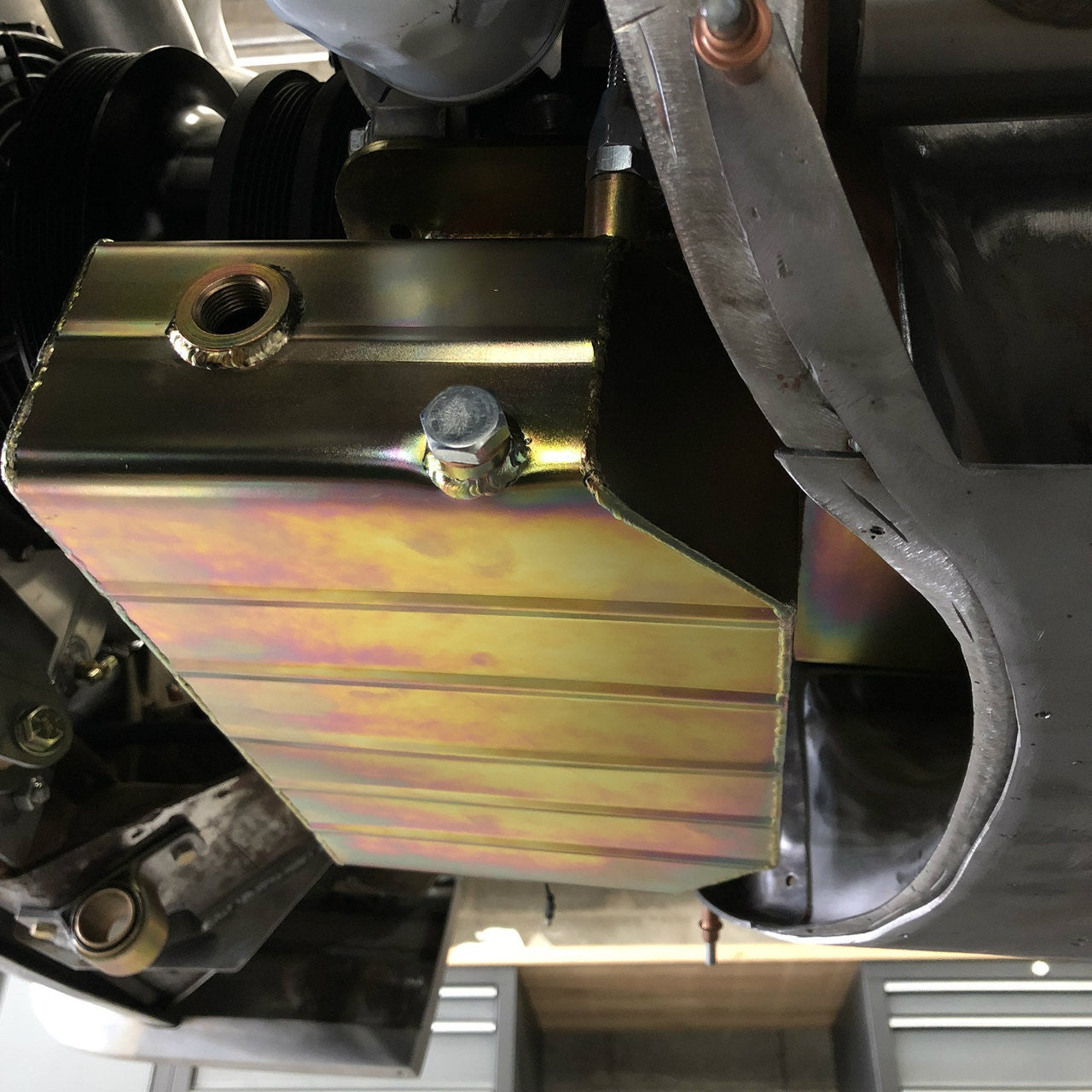 1961-1969 Lincoln Continental Coyote Swap Oil Pan for 2011+ 5.0L