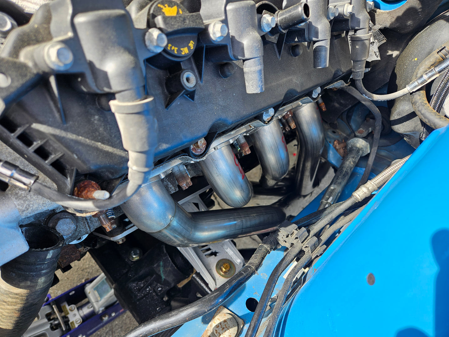 S197/S550 Godzilla Swap Headers 2005-2023 Mustang 7.3L