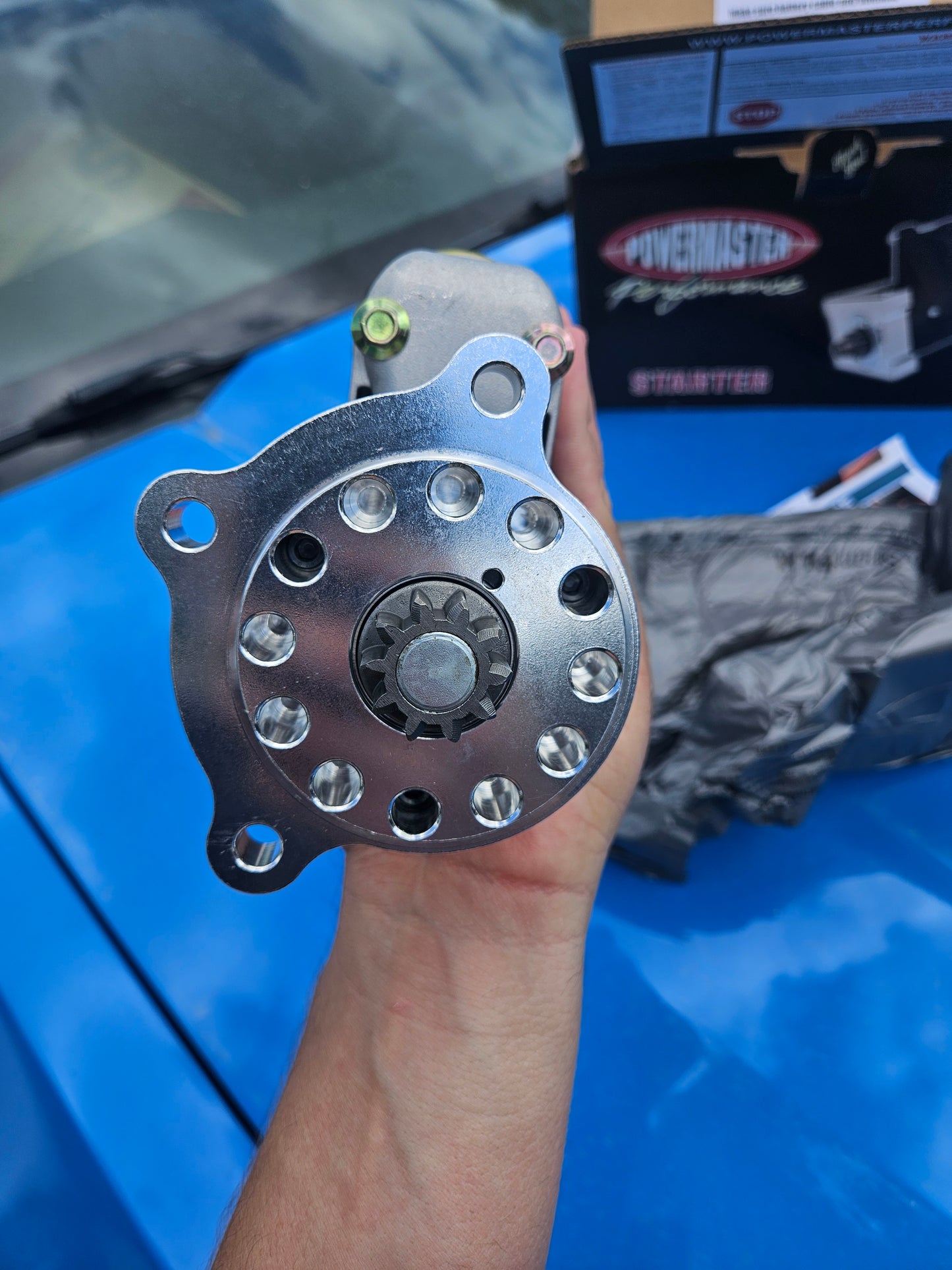 Powermaster Clock-able Starter for 6r80 and Manual Transmission