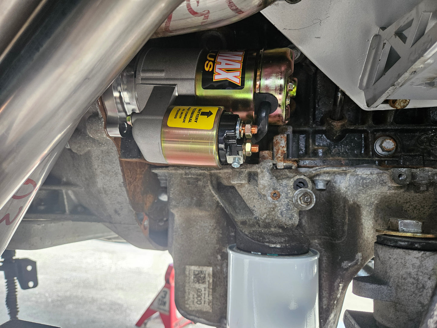 Powermaster Clock-able Starter for 6r80 and Manual Transmission