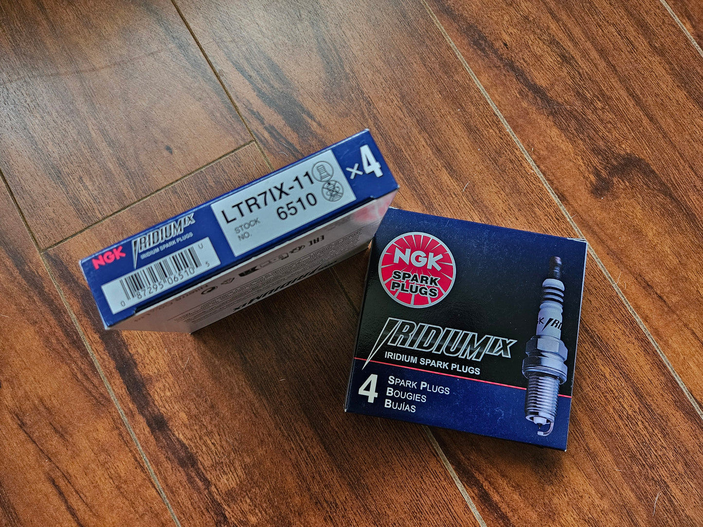 NGK 6510 TR7iX Spark Plugs Coyote and GT500