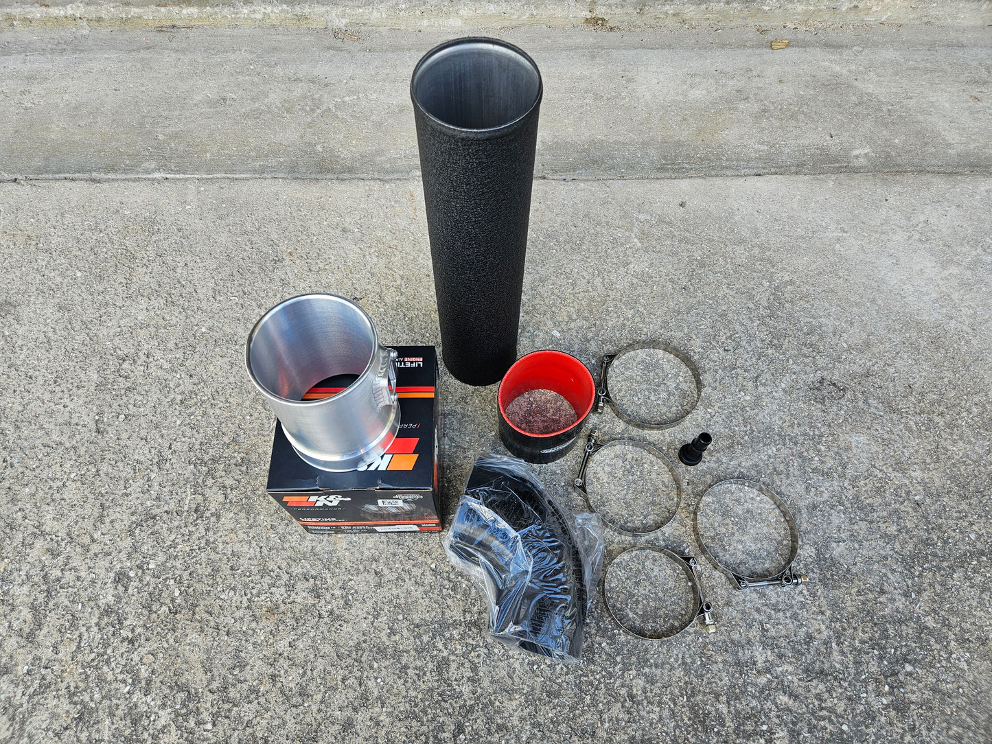 Coyote Swap Cold Air Intake Kit -Gen 1/2 Straight Tube