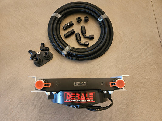 6r80/10r80/10r140 Transmission Cooler Kit with Single Fanned Cooler- COMPLETE KIT