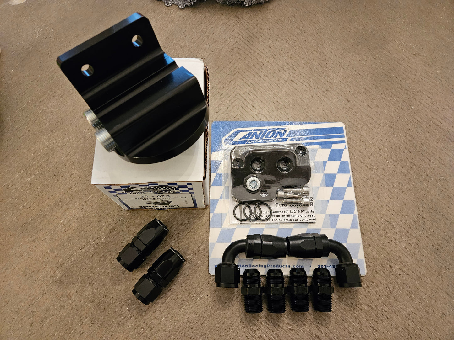 Coyote Oil Filter Relocation Kit for GEN 1/2/3 5.0L