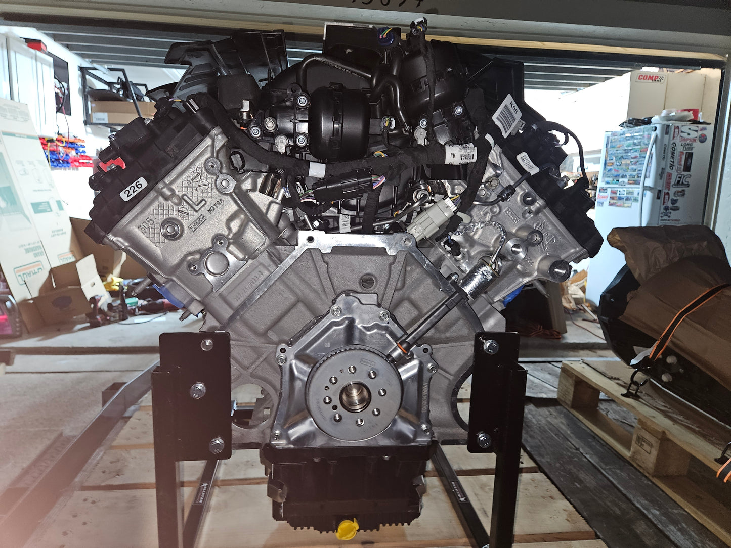 Gen 3 Coyote Crate Engine- Dressed w/Accessory Drive 2018-2023 5.0L