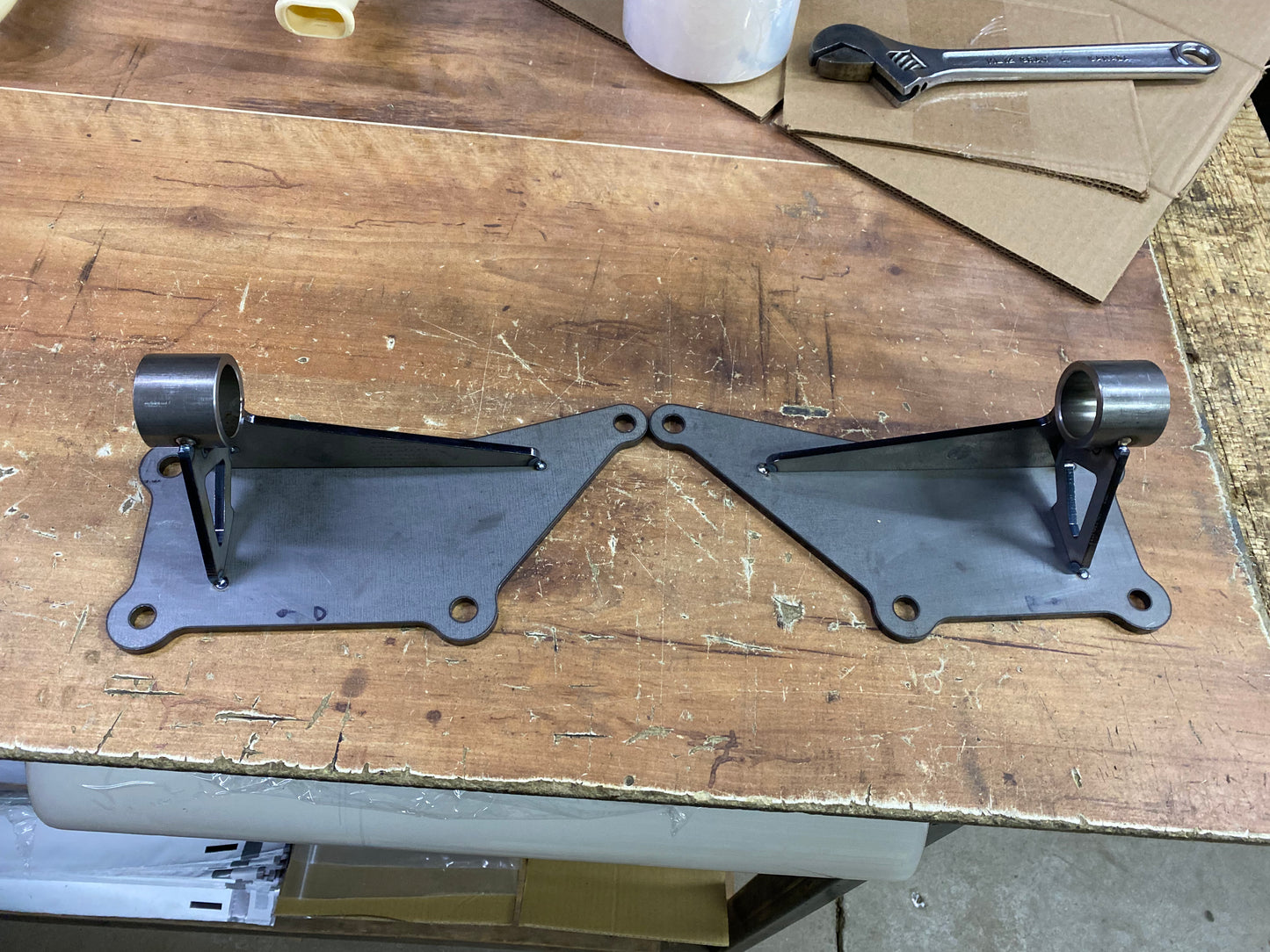 Universal Welder Series Godzilla Swap Engine Mounts 7.3L and 6.2L