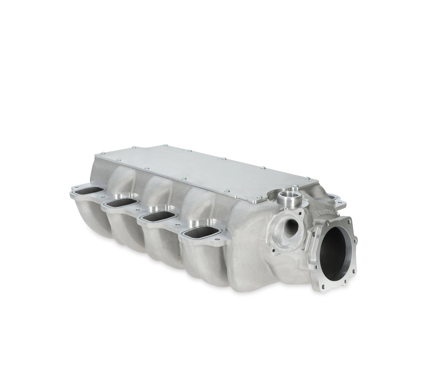 Holley Godzilla Low Profile Intake Manifold - Silver Finish