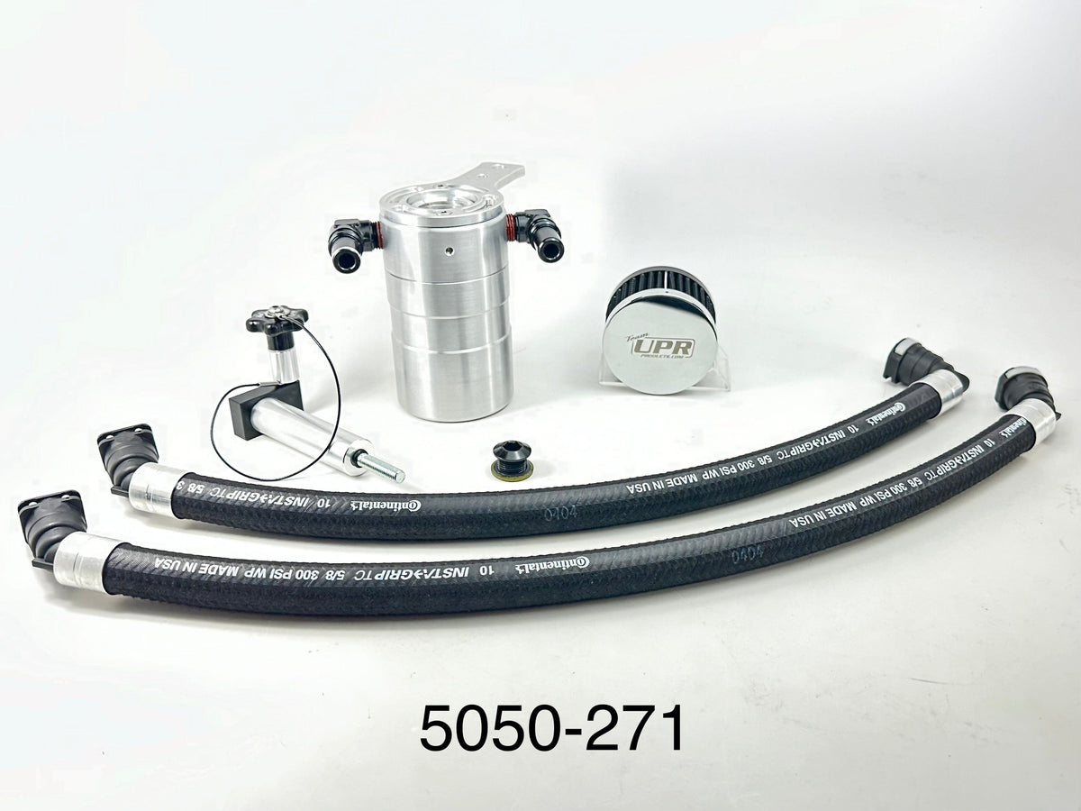 5050 Catch Can with built in One Way Breather (fits 21-23 RAM TRX 6.2L Supercharged) UPR