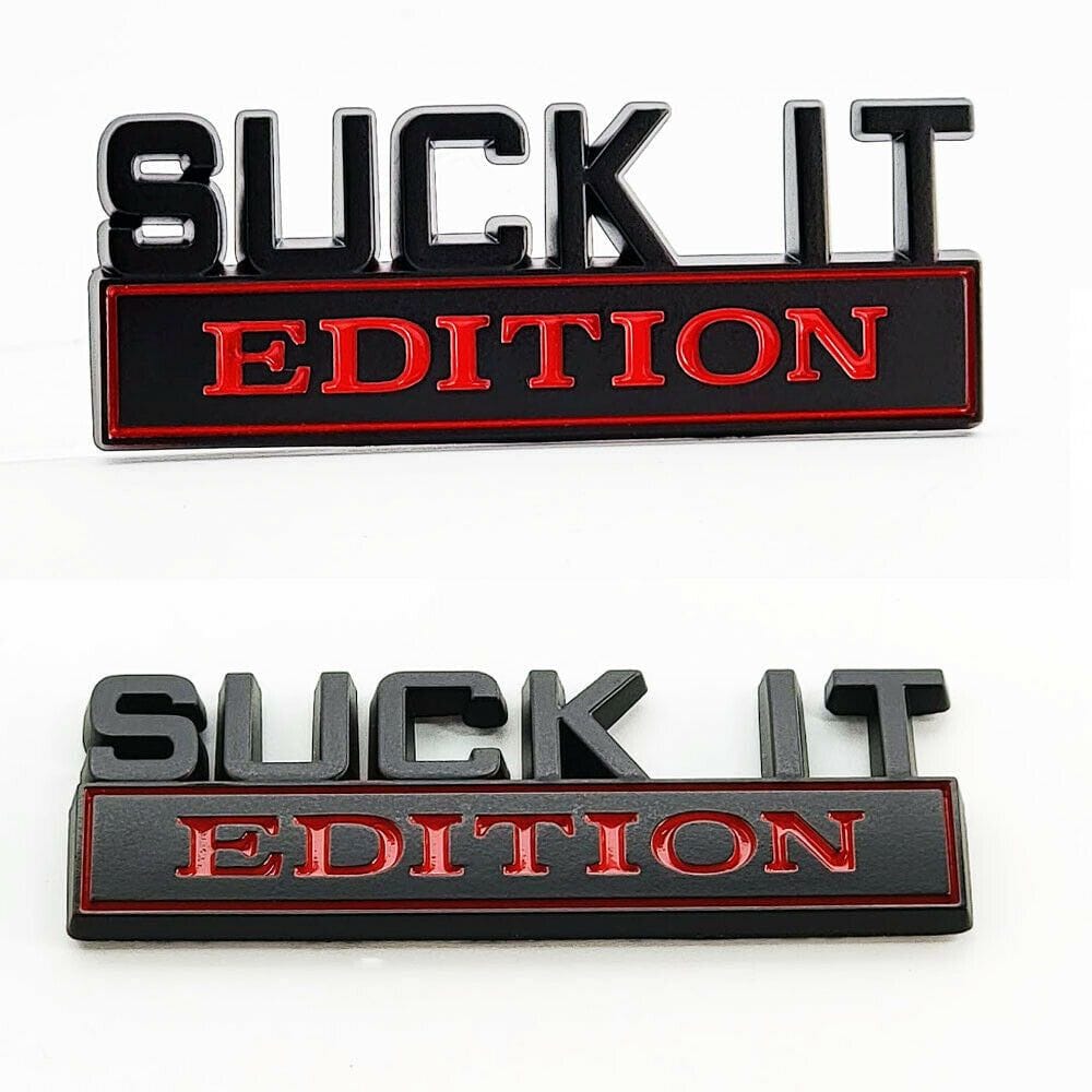 Suck It Edition Emblem