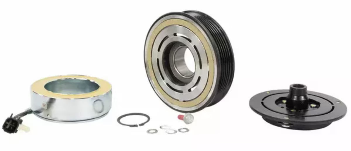6 Rib AC Clutch Pulley for 11-17 Ford F150 for Supercharged Applications