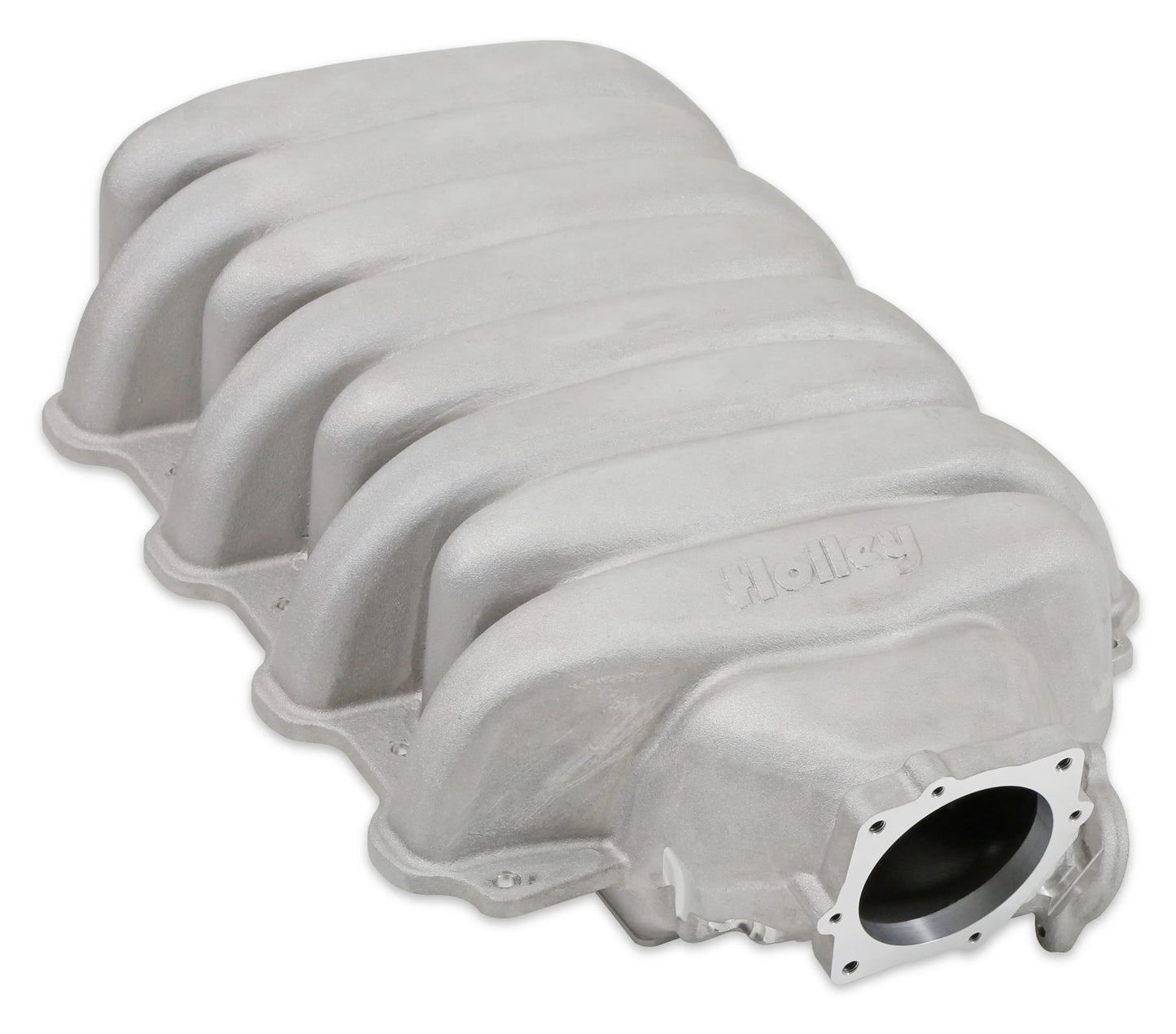 Holley Godzilla Low Profile Intake Manifold - Silver Finish