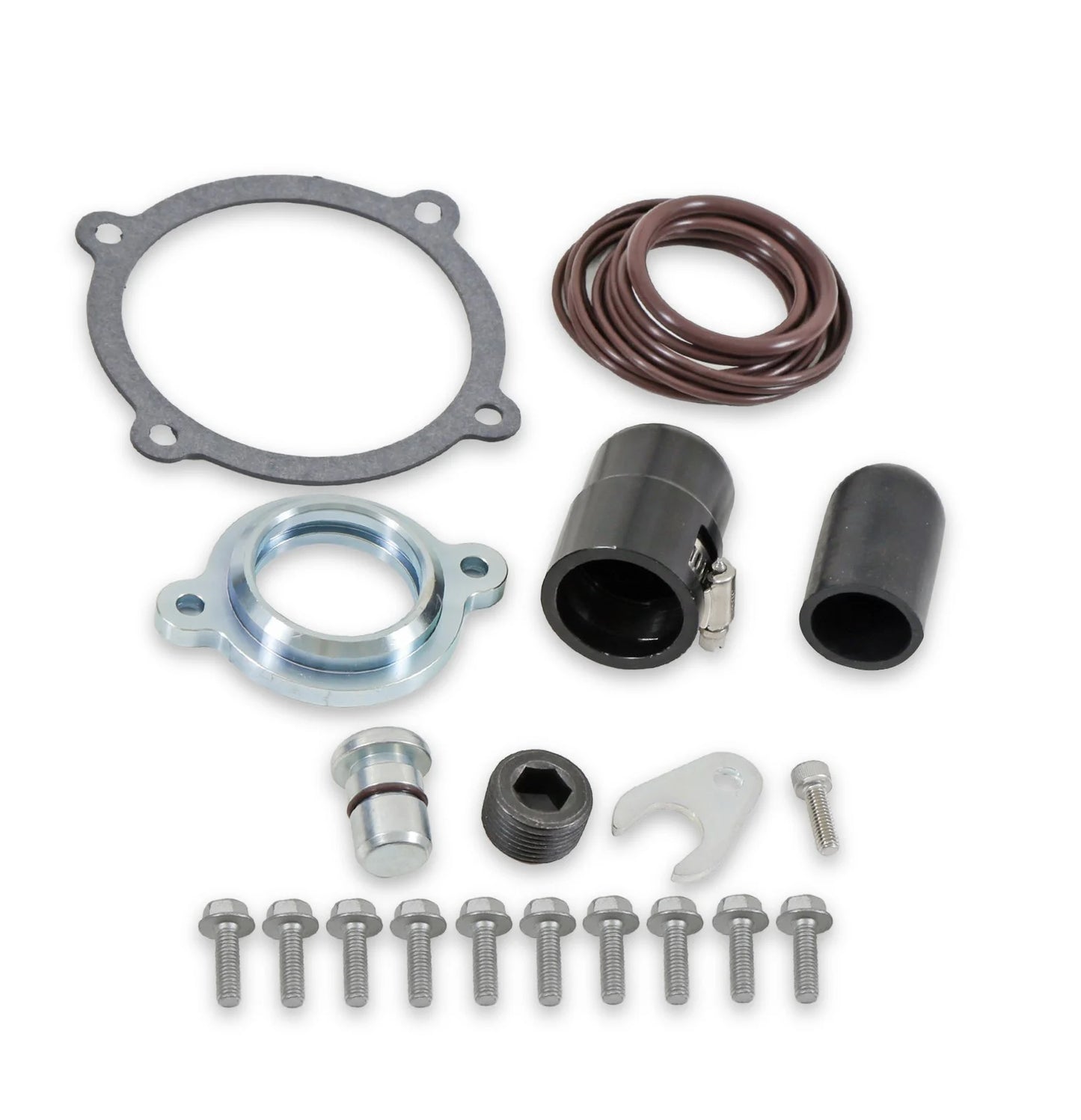 Holley Godzilla Low Profile Intake Manifold - Silver Finish
