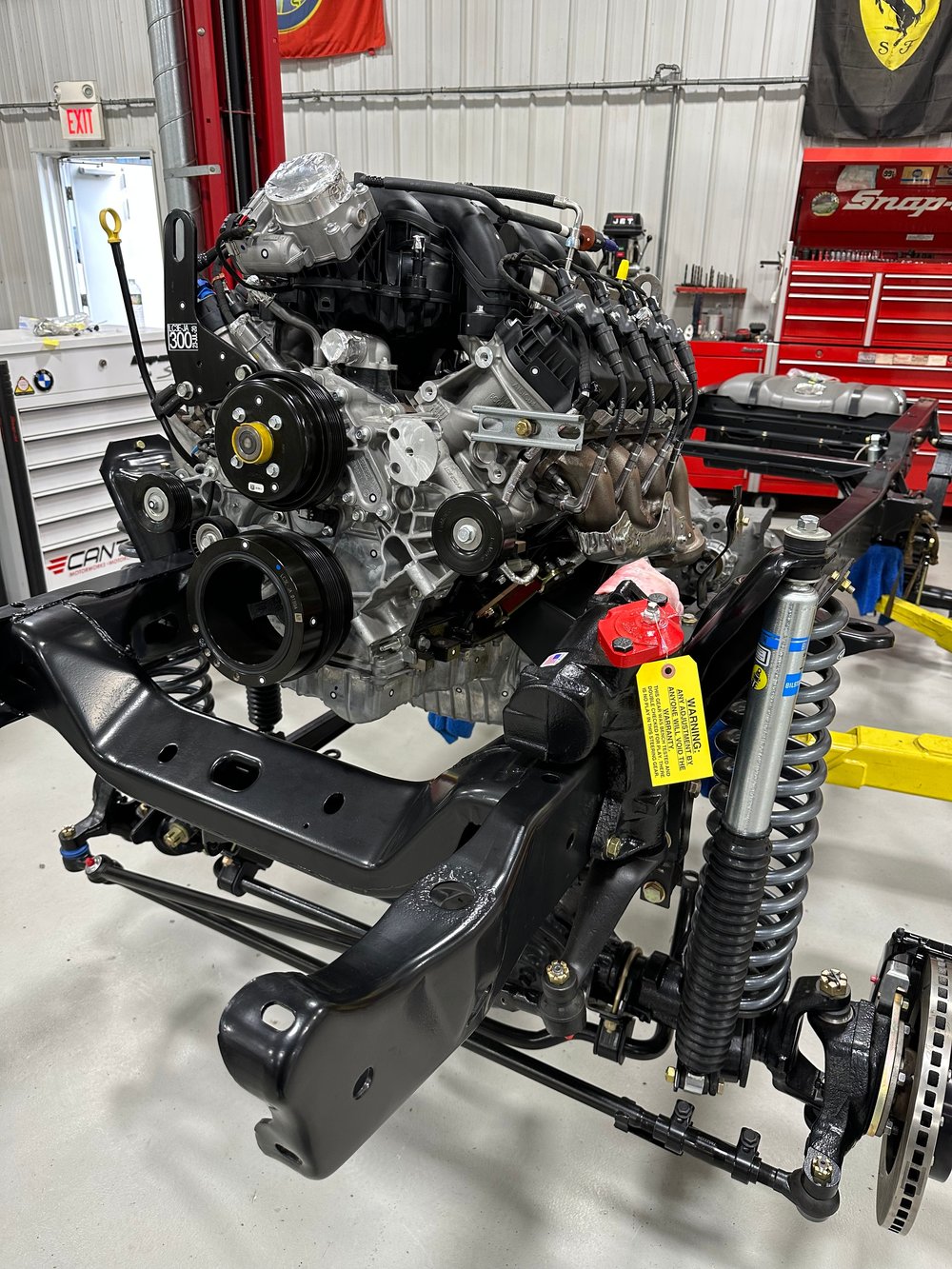 1973-1979 Ford F100 and Bronco Godzilla Swap Engine and Trans Mount Kit 4x4