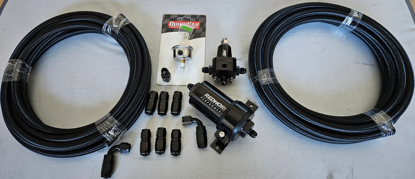 Aeromotive Phantom Fuel Line Kit - for SINGLE Pump Phantom - 18688, 18329, 18689, 18310