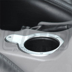 Billet Large Cup Holder Bezel (fits 01-04 Ford Mustang) UPR