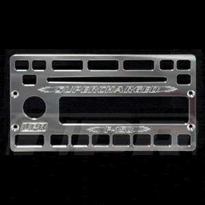 Billet 6 CD Radio Faceplate (fits 98-03 Ford F-150) UPR
