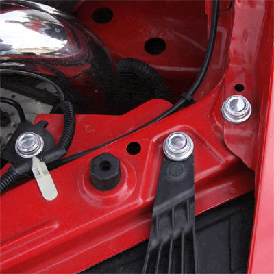 Billet Designer Cap Cover 10mm (fits 79-10 Ford Mustang) UPR
