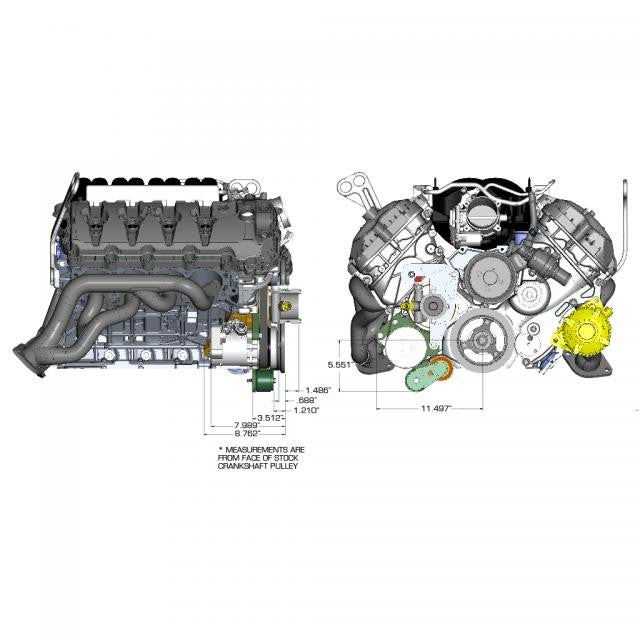Vintage Air Front Runner system for 2011- 2026 Coyote 5.0L Mustang and F150