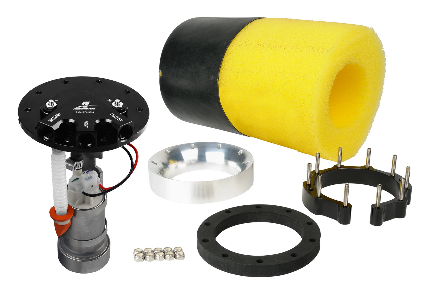 Aeromotive Phantom Return Style Fuel Pump and Hat 450LPH Pump