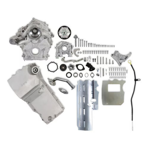Holley Godzilla 20-320 SILVER High Mount Bracket Kit- NO Accessories- BASE Kit