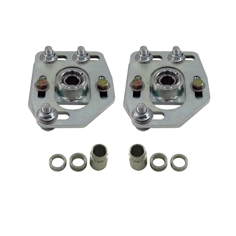 Steel Caster Camber Plates (HD Grade 50 Steel) (fits 79-89 Ford Mustang) UPR