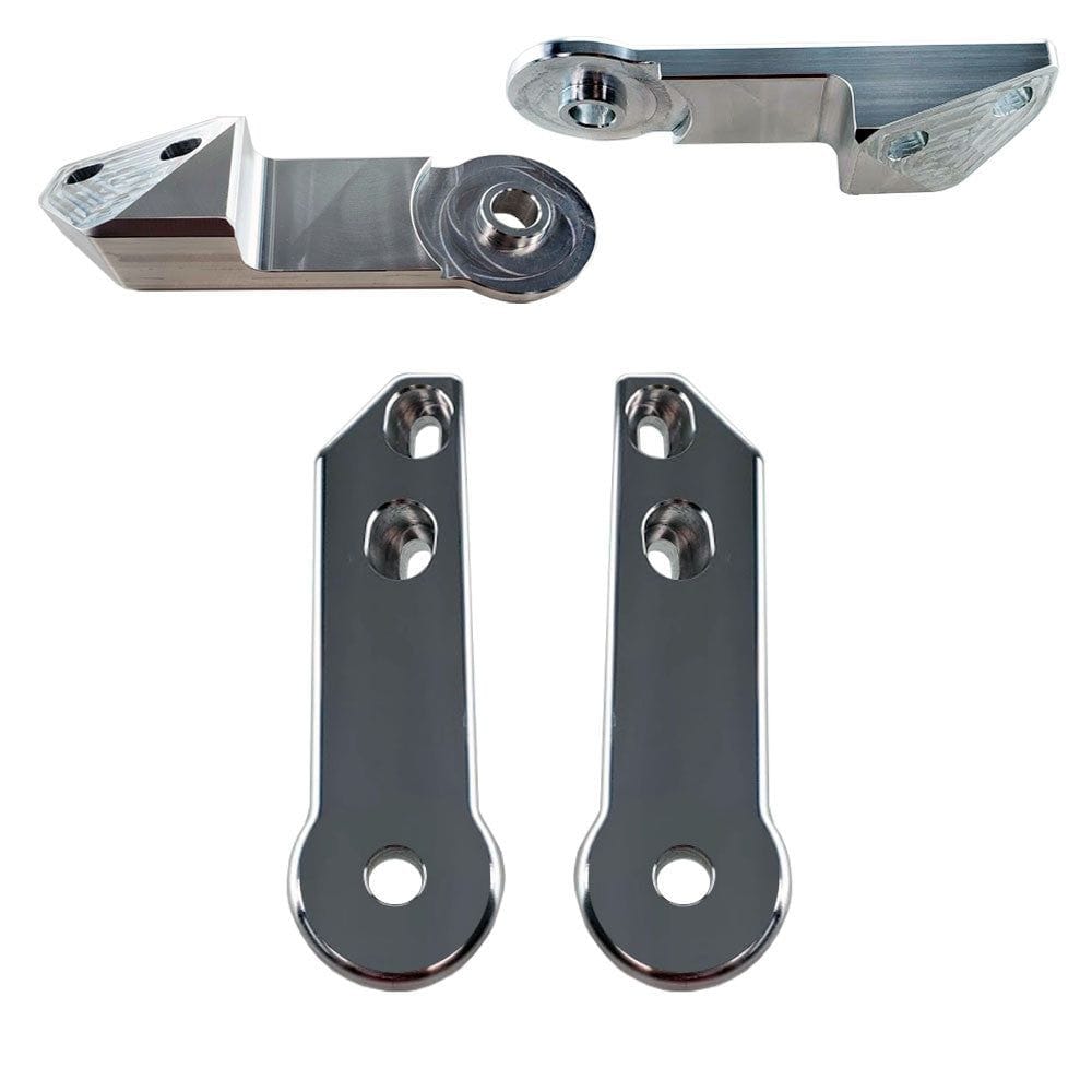 Billet IRS Subframe Braces (fits 15-26 Mustang S550 S650) UPR