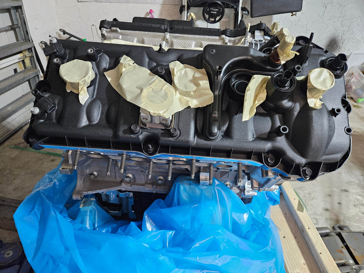 Coyote Gen 3 Long Block - 2018-2023 Mustang 5.0L Long Block Engine