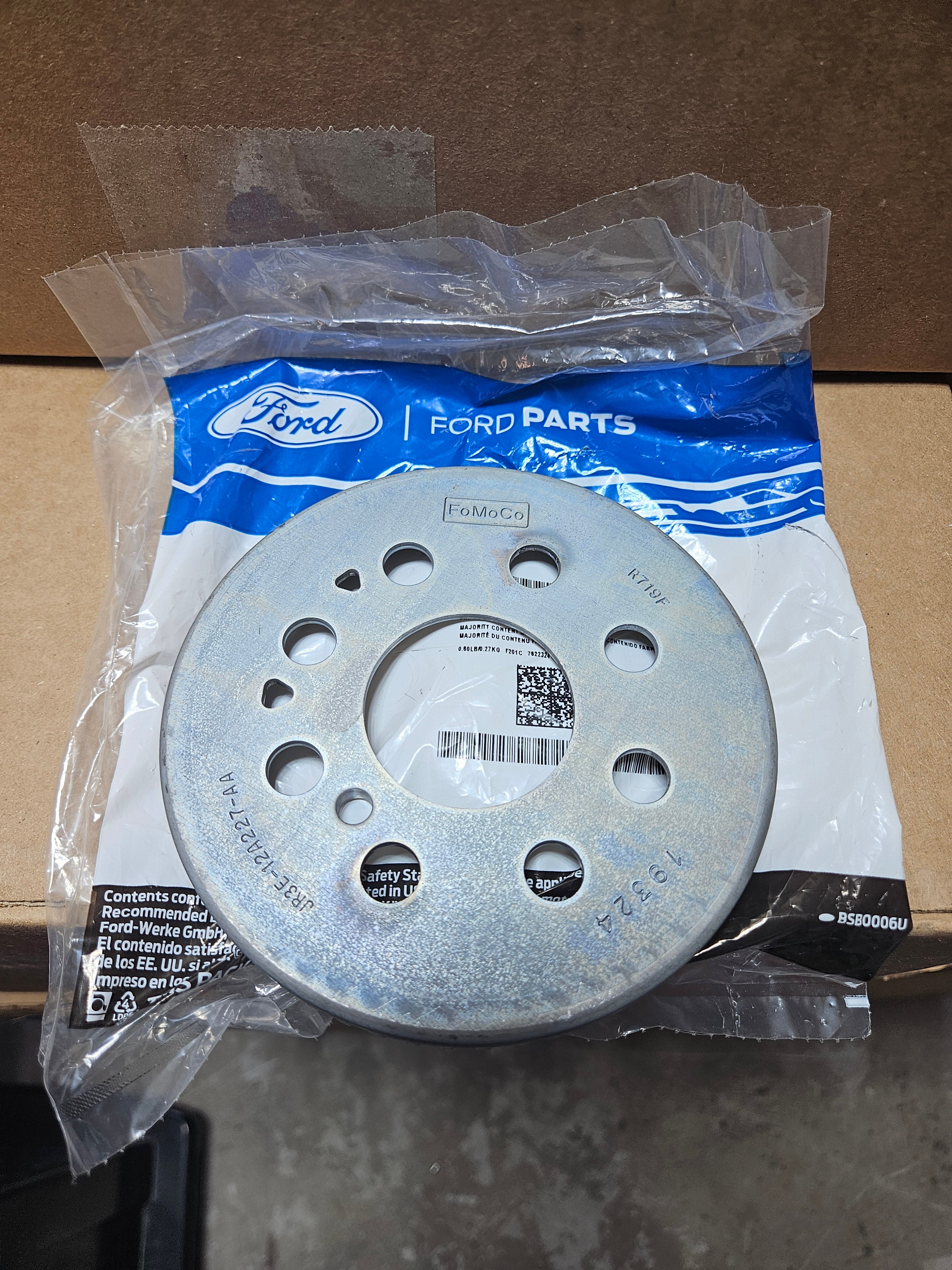 2018-2023 Coyote Gen 3 Crank Trigger Wheel Tone Wheel Reluctor Ring 5 ...