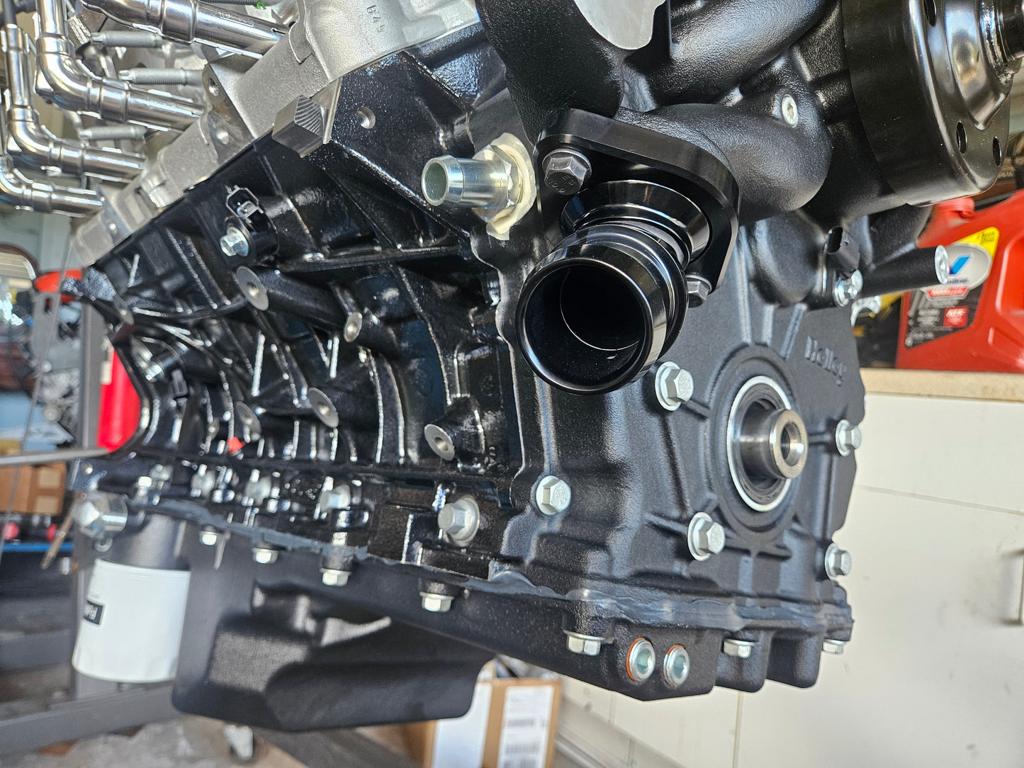 7.3L Godzilla Crate Engine w/Holley Front Dress, Low Profile Oil Pan and Intake Manifold- BUILT TO SUIT