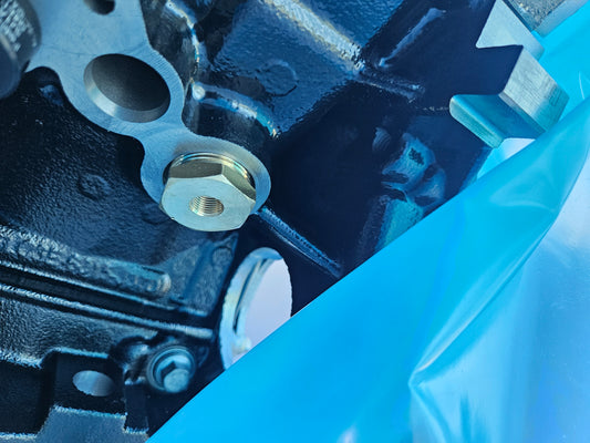 Coolant Port for Block - 1/8 NPT for Coolant Temp Sender Coyote 5.0L and 7.3L Godzilla