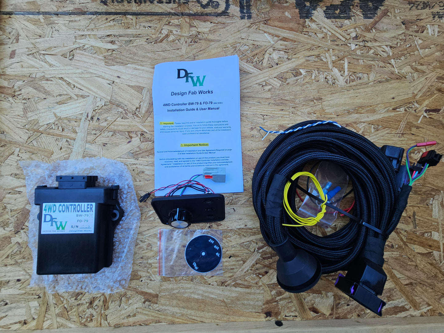 Electronic Transfer Case Controller 4x4 - RANGER