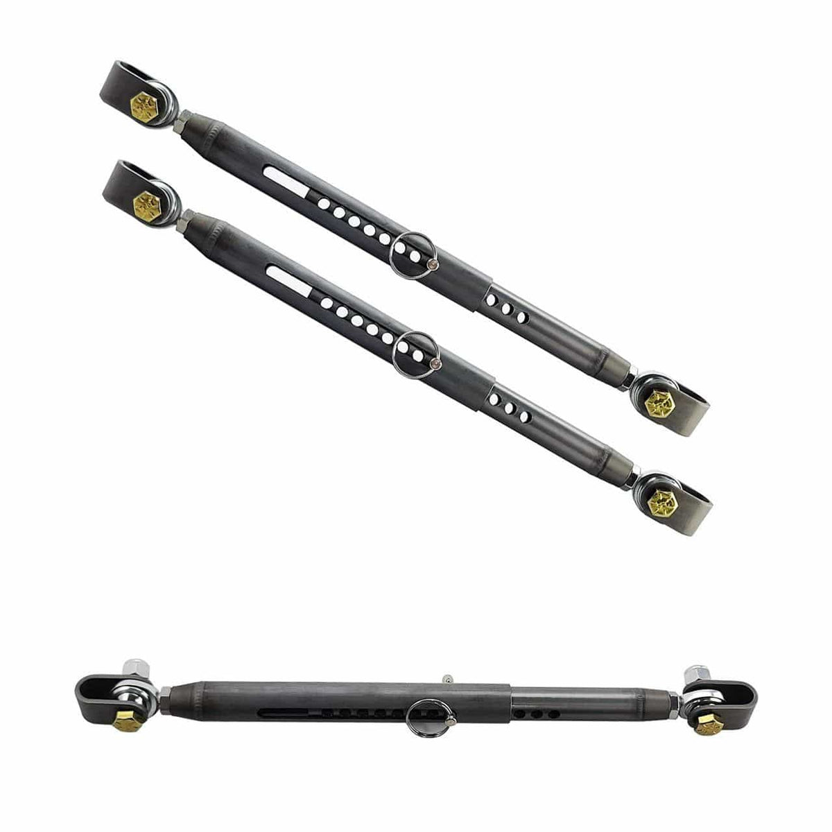Universal Chrome Moly Tubular Front End Travel Limiter Kit