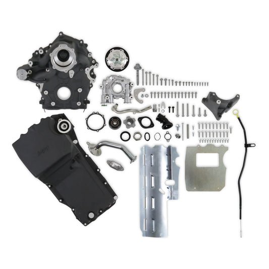 Holley Godzilla 20-320 BLACK High Mount Bracket Kit- NO Accessories- BASE Kit