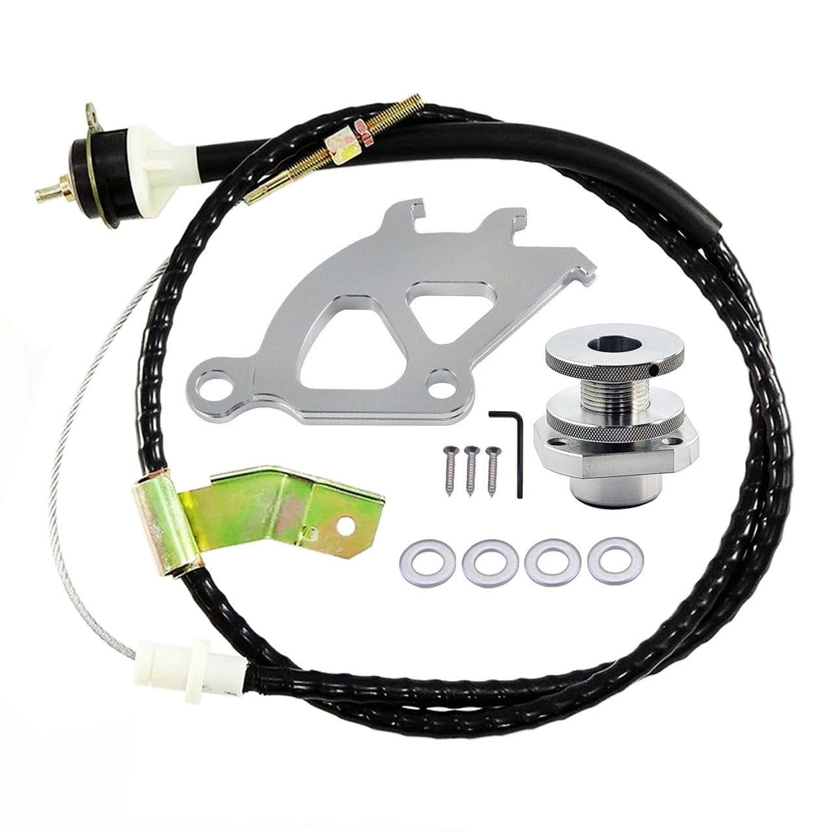Quadrant Clutch Cable & Firewall Adjuster Kit (fits 79-04 Mustang) UPR
