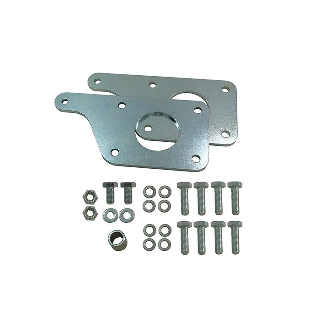 UPR LS Swap Adapter Plates with Adjustable Urethane Motor Mounts (fits Mustang)