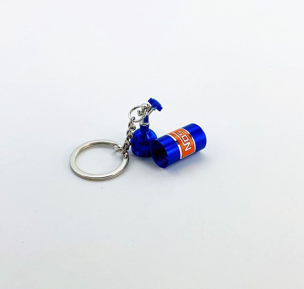 NOS Nitrous Bottle KeyChain