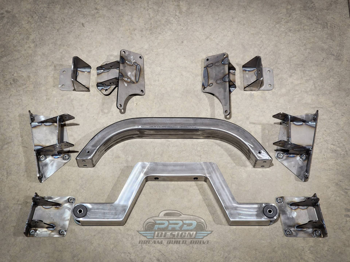 1973-1979 HIGH BOY F250 Godzilla Swap Engine and Trans Mount Kit 4x4