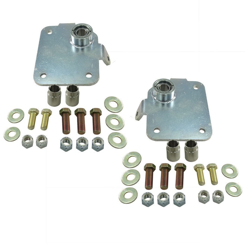 Fixed Race Caster Camber Plates (HD Grade 50 Steel) (fits 79-04 Ford Mustang) UPR