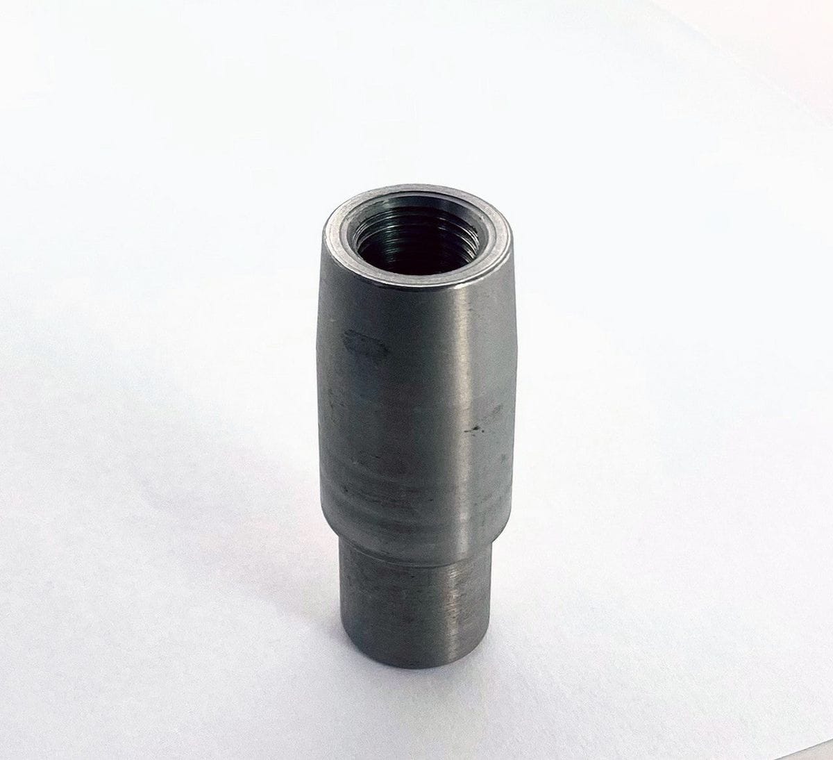 Tube End Adapter Weld Bung Long 5/8-18 Right Hand for 1" x .095" Tubing