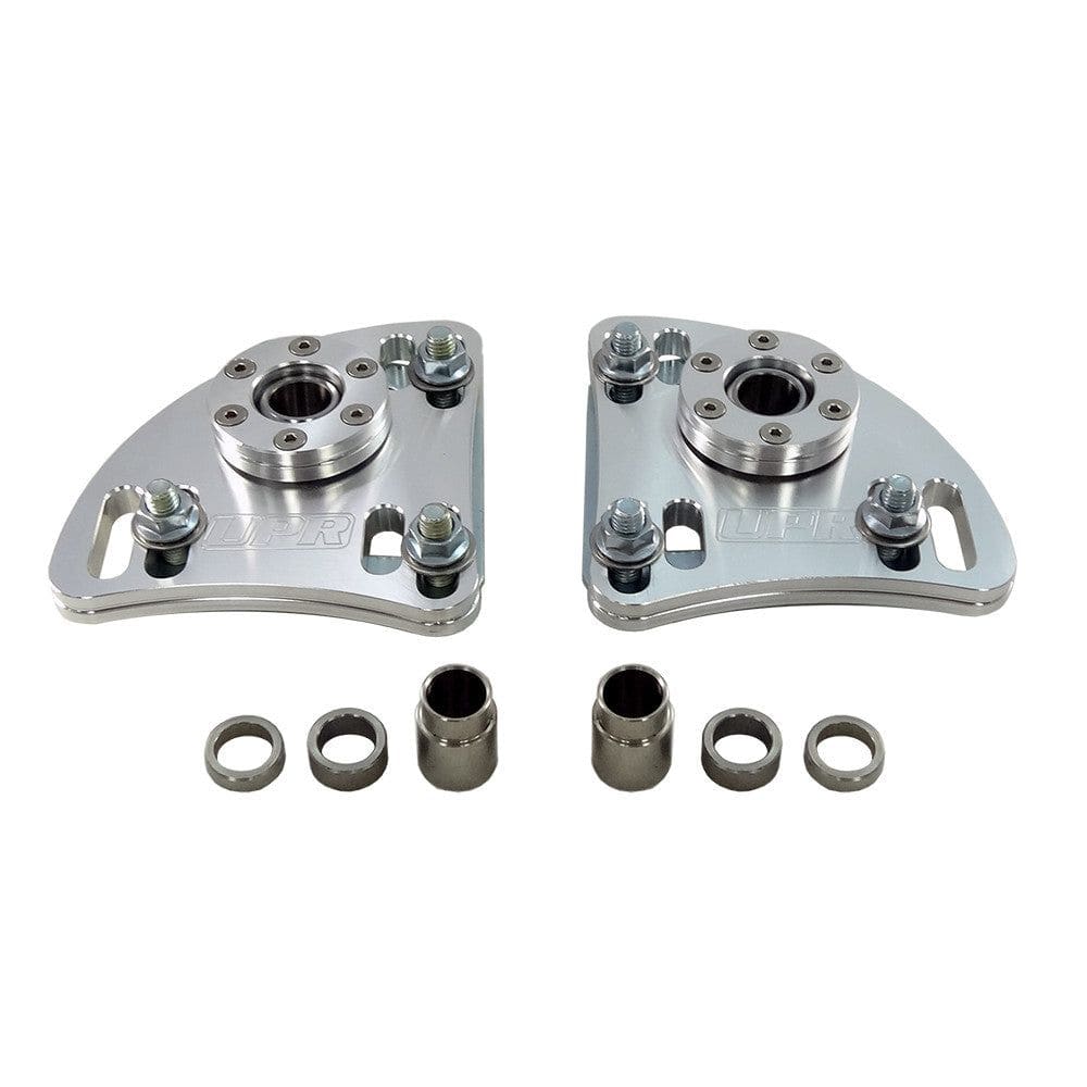 Billet Shark Caster Camber Plates (fits 94-04 Ford Mustang) UPR