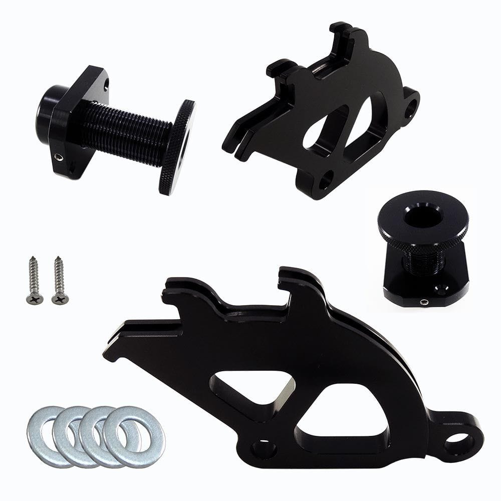 Clutch Quadrant Cable & Firewall Adj Kit Black (fits 79-04 Mustang) UPR