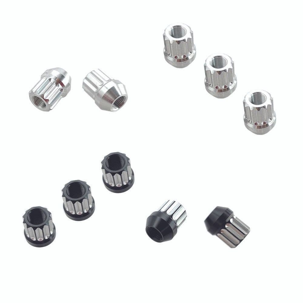 UPR Pro-Series™ 7075 Billet Aluminum Lug Nuts M12-1.5 Shank 10pc