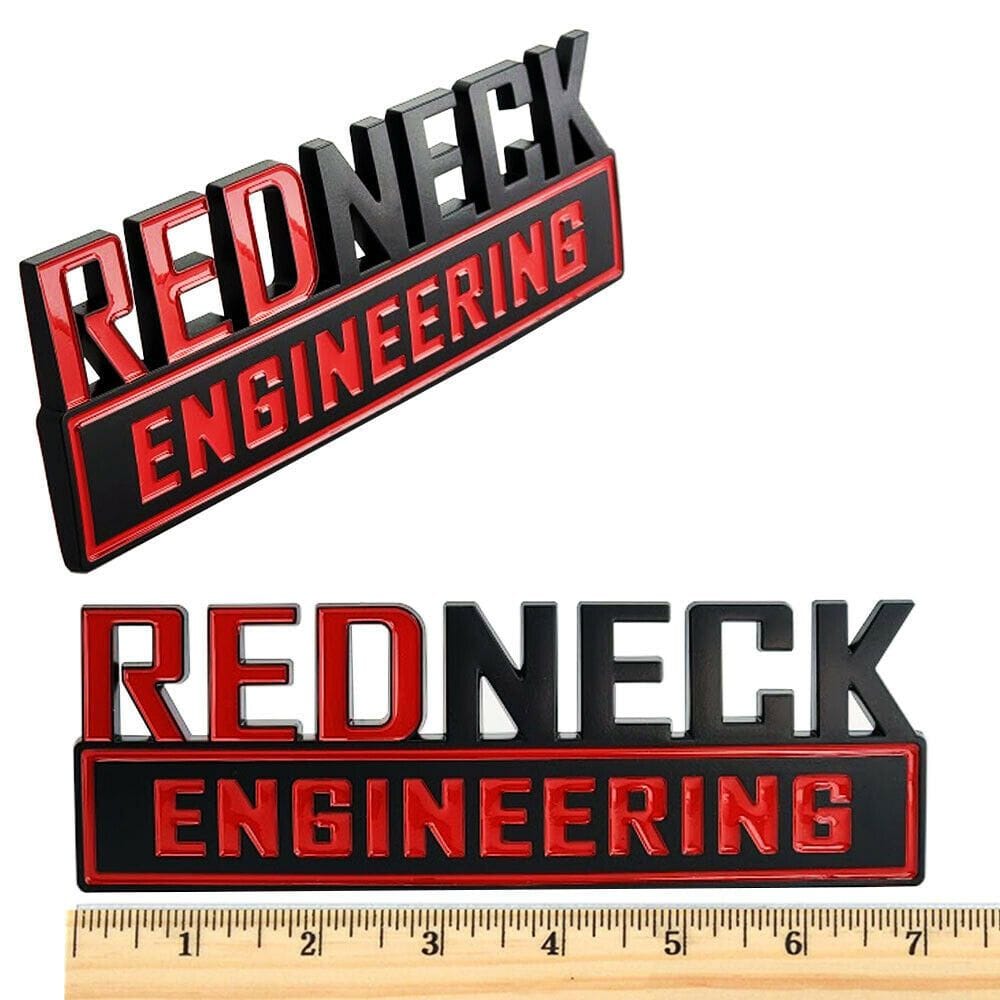 Redneck Engineering Edition Emblem