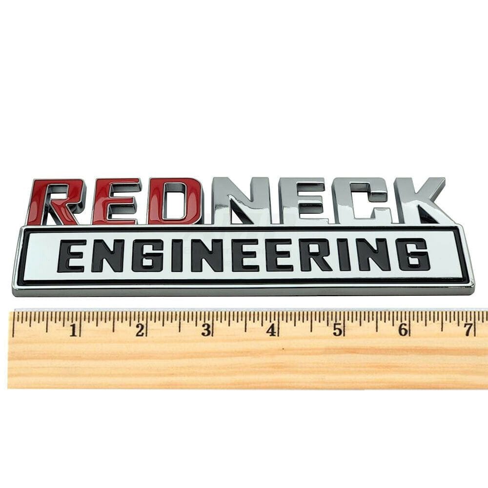 Redneck Engineering Edition Emblem