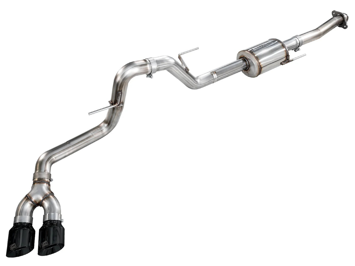 AWE 2021+ F150  Catback Exhaust 3" with 4.5" BLACK Tips