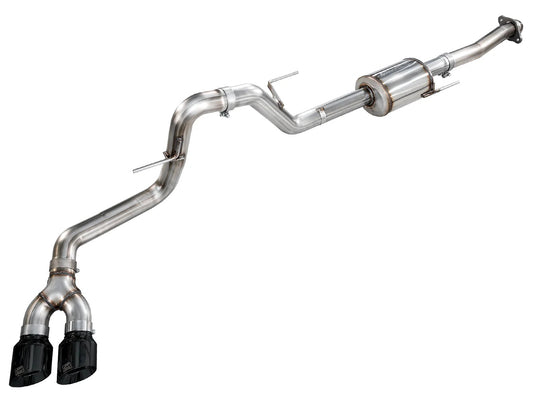 AWE 2021+ F150  Catback Exhaust 3" with 4.5" BLACK Tips