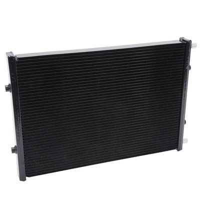 Swap Heat Exchanger - 24x16.5x2 - DUAL PASS- Single Row - Black