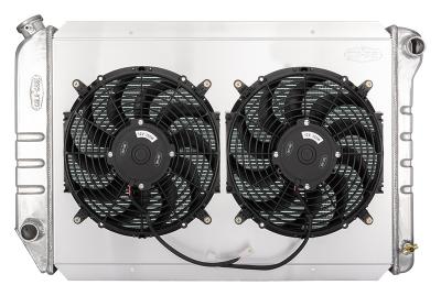 1980-1984 Ford F-series and Bronco Radiator and Fan Shroud Combo for Swaps