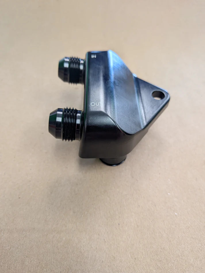 Slim Low Profile Trans Cooler for 65-73 Mustang 6R/10R Swaps